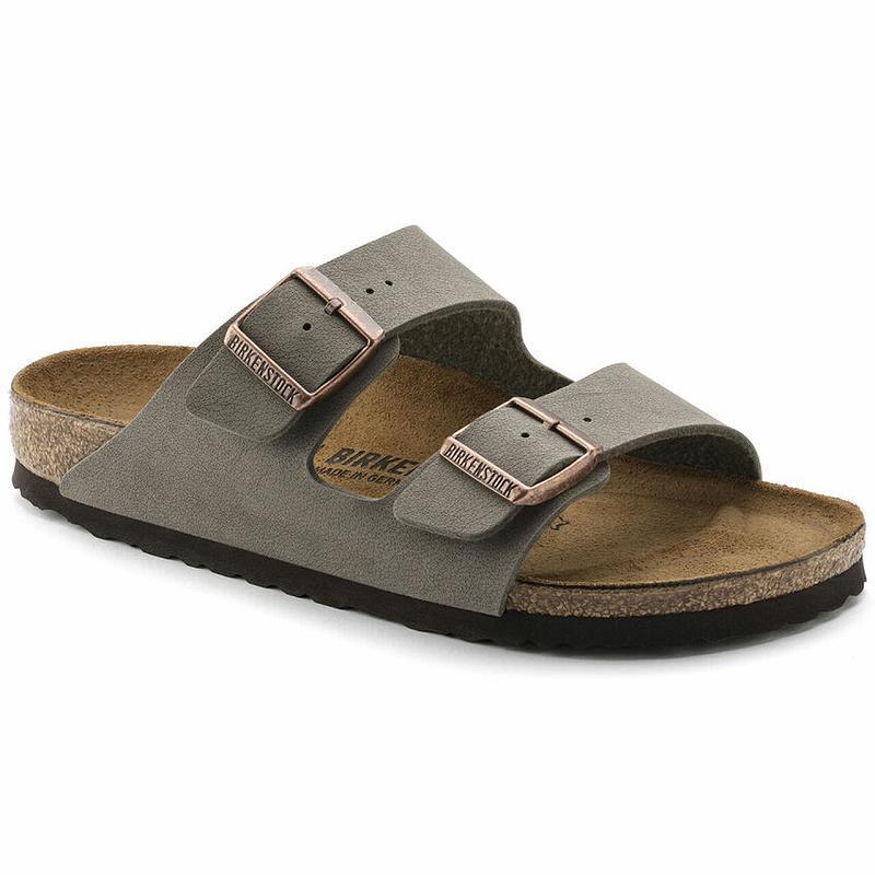 Birkenstock Birkibuc Arizona Dame Grå | DK 61RVD